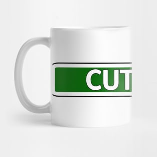 Cutie St Street Sign Mug